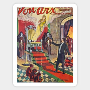 Von Arx, world's premier illusionist Sticker